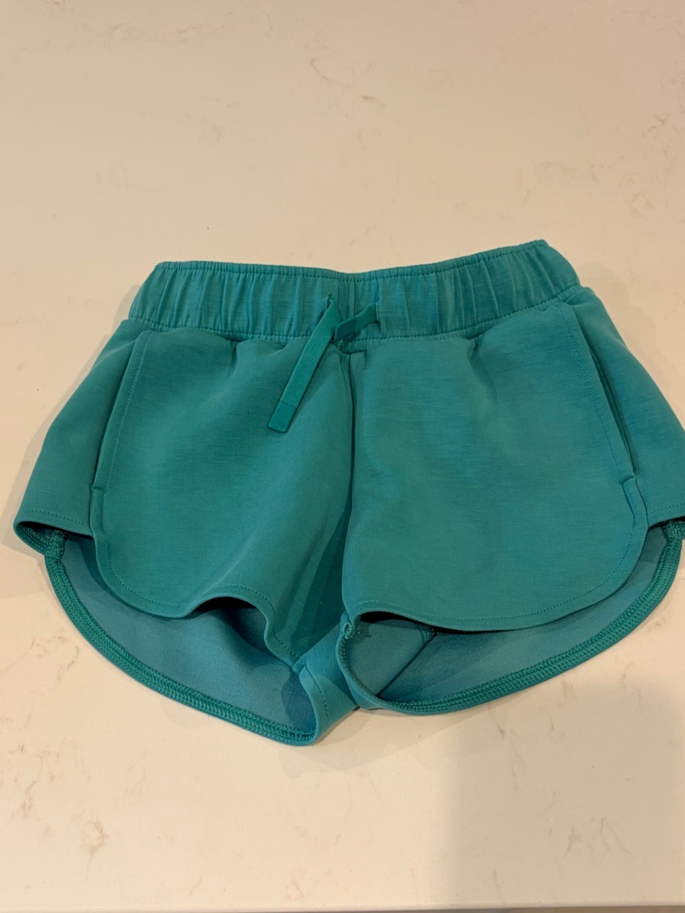 all in motion Teal Drawstring Girls' Sport Shorts